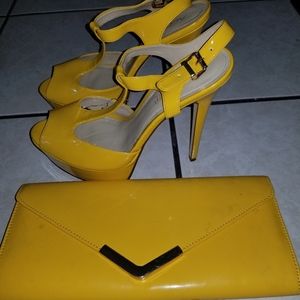 Heels and Clutch